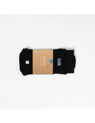 New Season Kizik Crew Socks - Black Immediate Availability