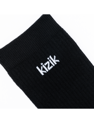 New Season Kizik Crew Socks - Black Immediate Availability