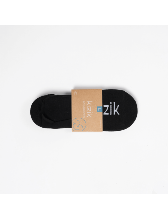 New Season Kizik No Show Socks - Black - 3 Pack New Collection