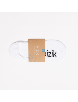 New Season Kizik No Show Socks - White New Stock