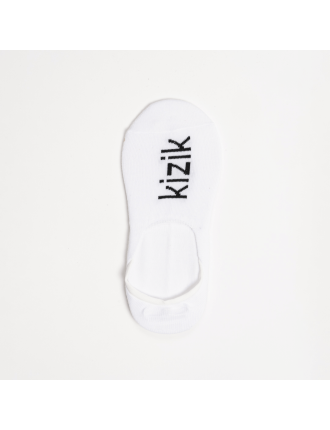 New Season Kizik No Show Socks - White New Stock